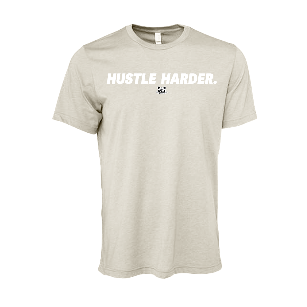 Hustle Harder Italic Tee