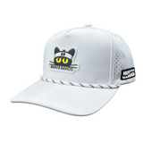 White Snix Hustle Harder Snapback