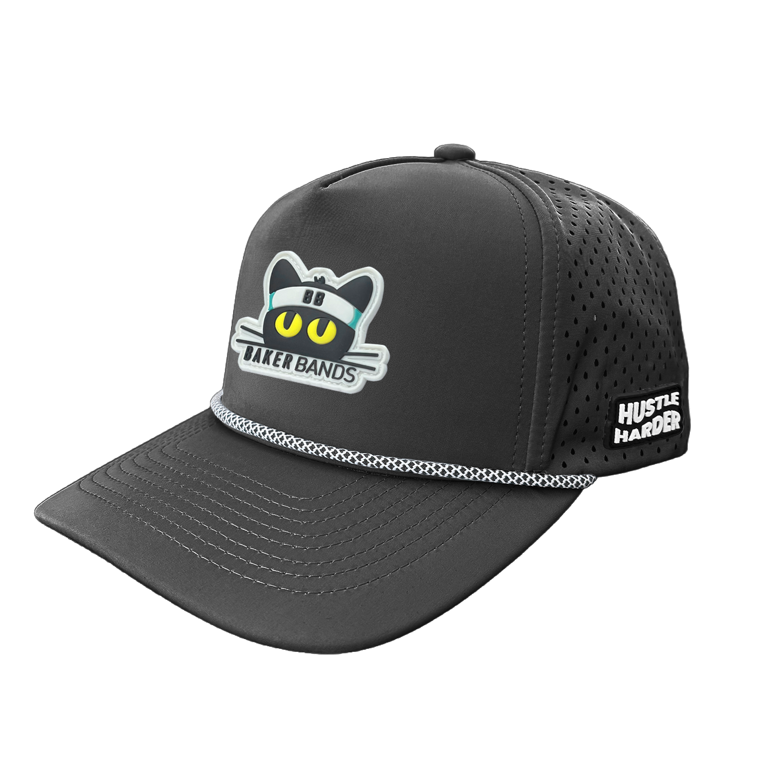 Black Snix Hustle Harder Snapback