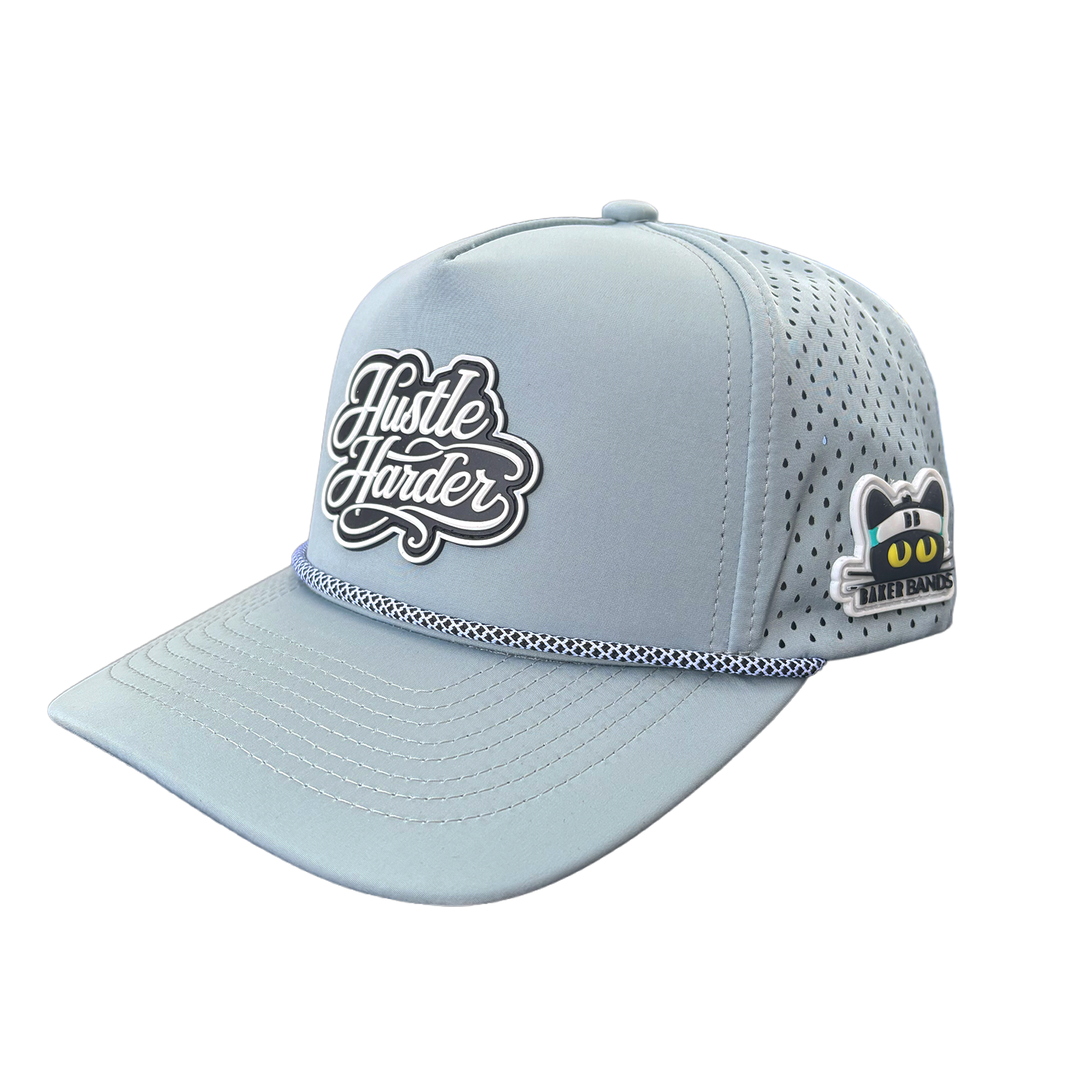Silver Hustle Harder Snapback
