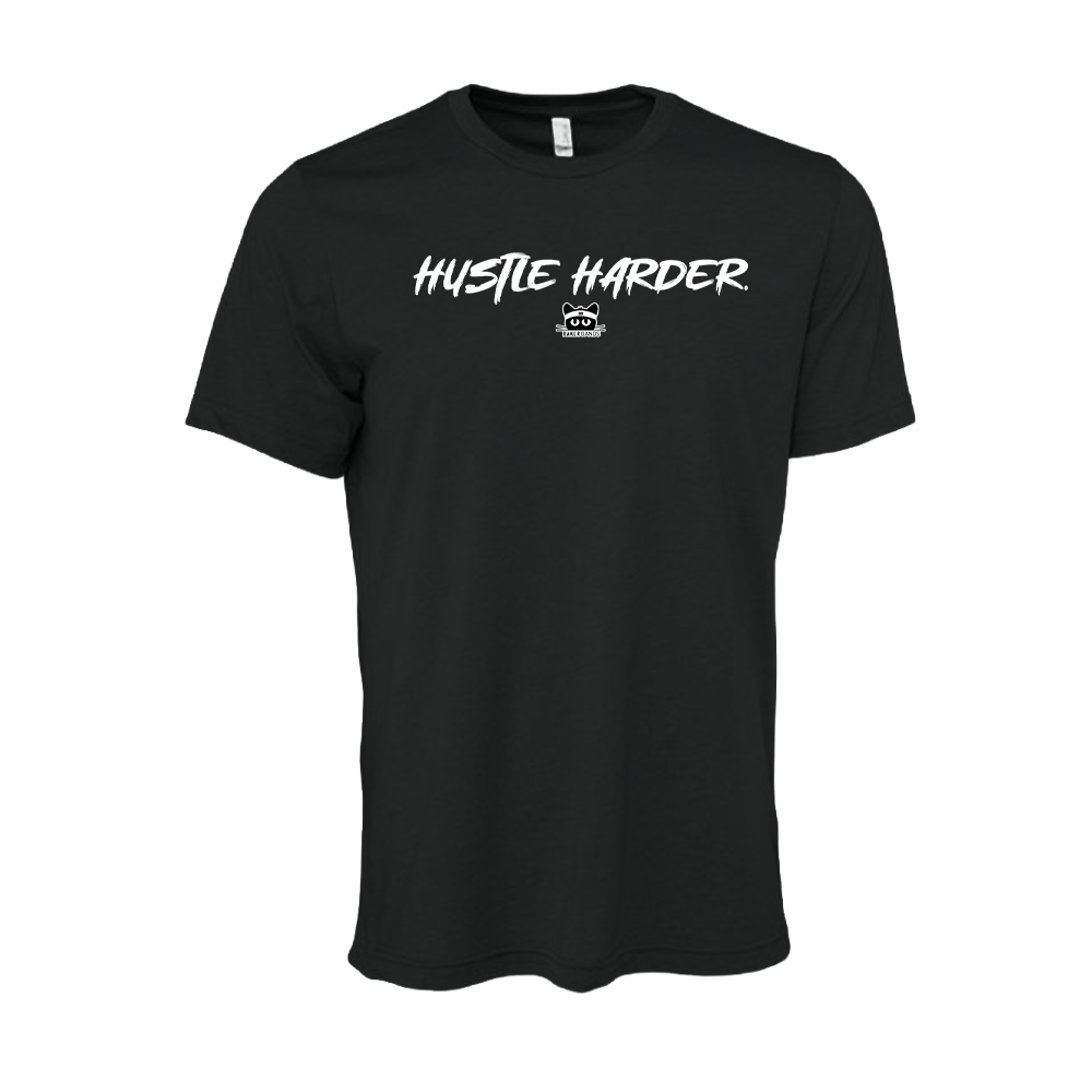 Hustle Harder Script Tee