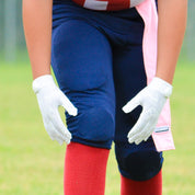 White Football Gloves