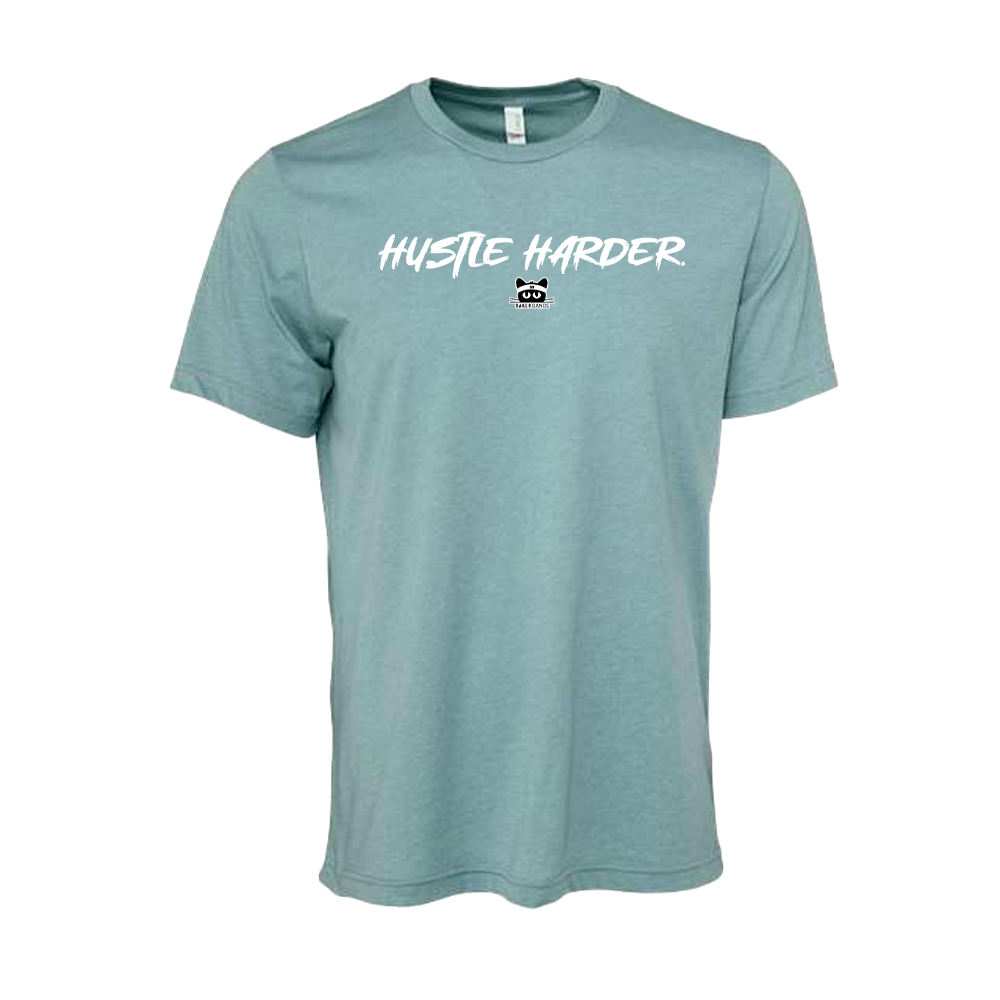 Hustle Harder Script Tee