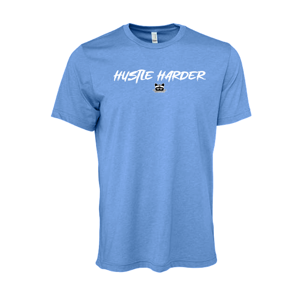 Hustle Harder Script Tee