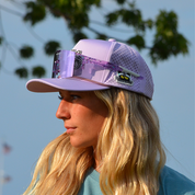 Purple Hustle Harder Snapback
