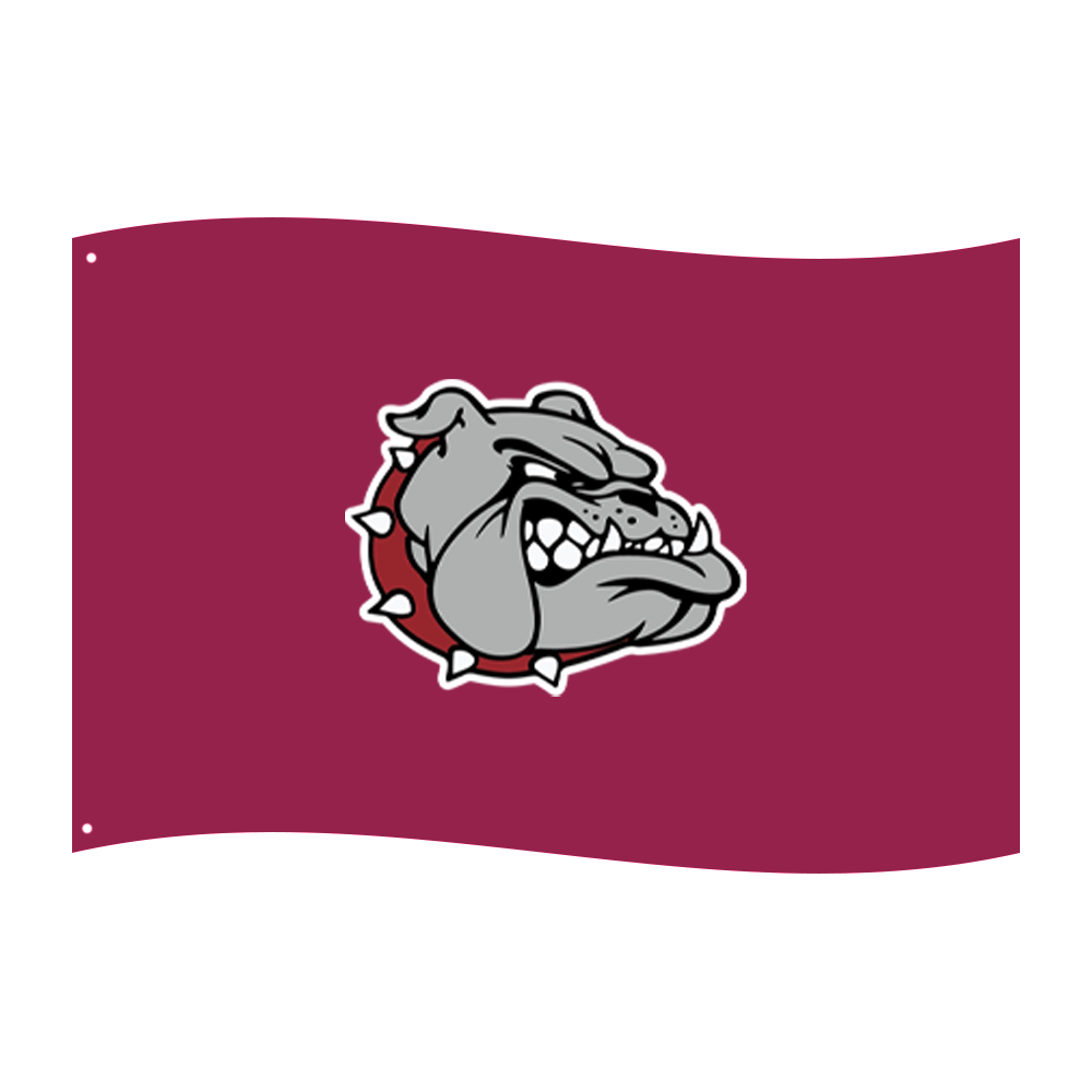 Edmond Bulldogs Fan Flag