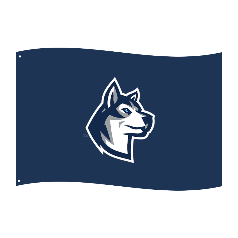 Edmond North Huskies Fan Flag