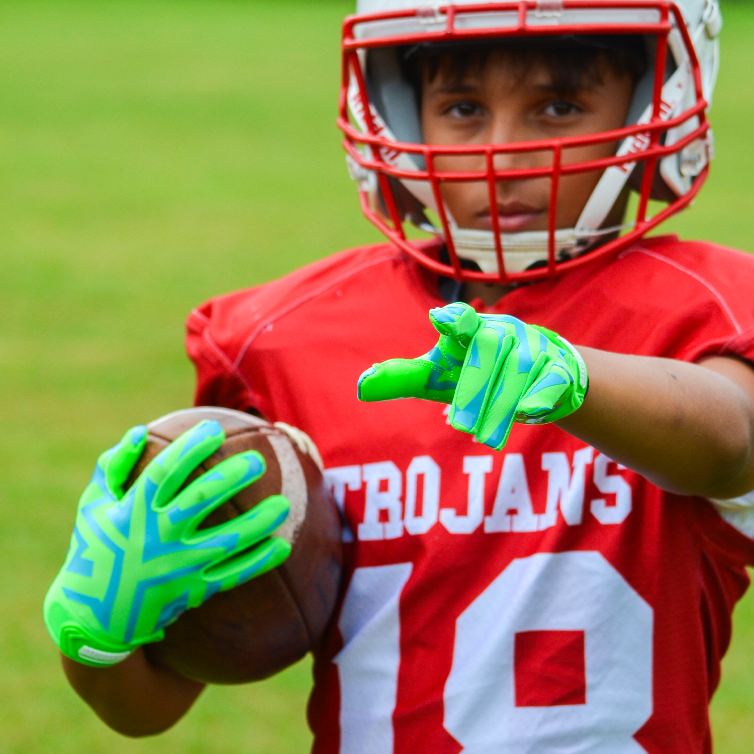 Voltage Football Gloves