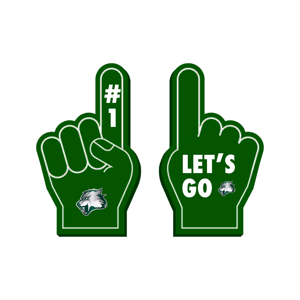 Santa Fe Wolves Foam Finger