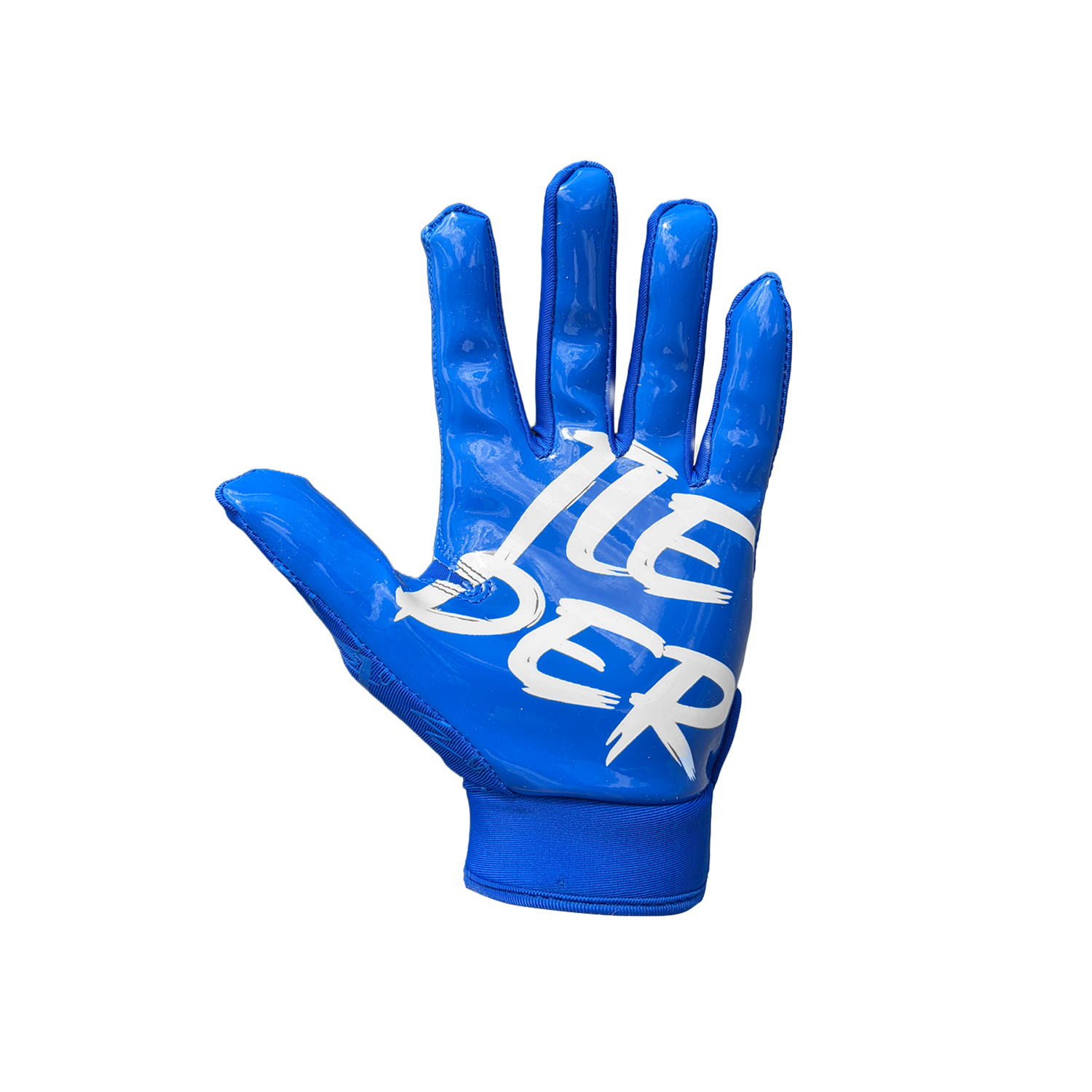 Blue Football Gloves