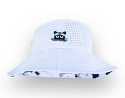 Hustle Harder Pearl White Bucket x Miami Colorway