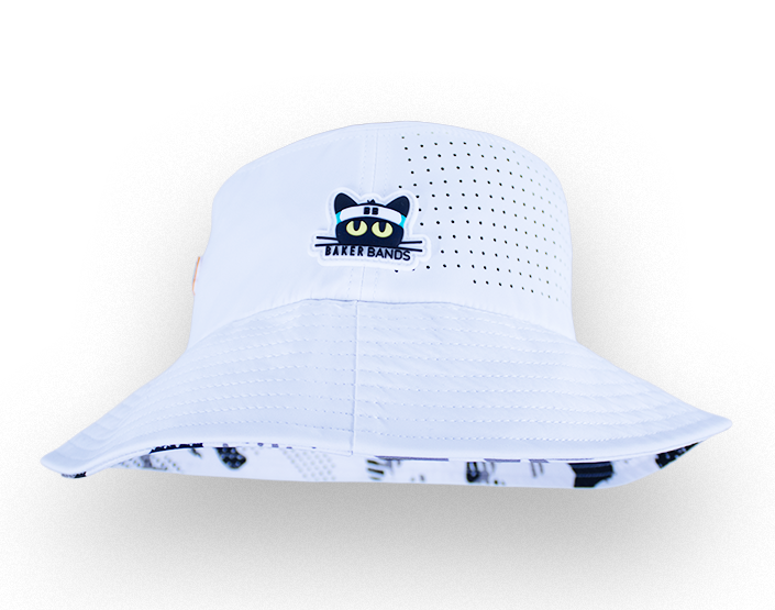 Hustle Harder Pearl White Bucket x Miami Colorway