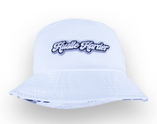 Hustle Harder Pearl White Bucket